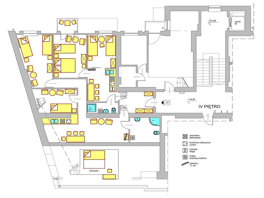 Vanilla Apartment 3 Krakov Pokoj fotografie